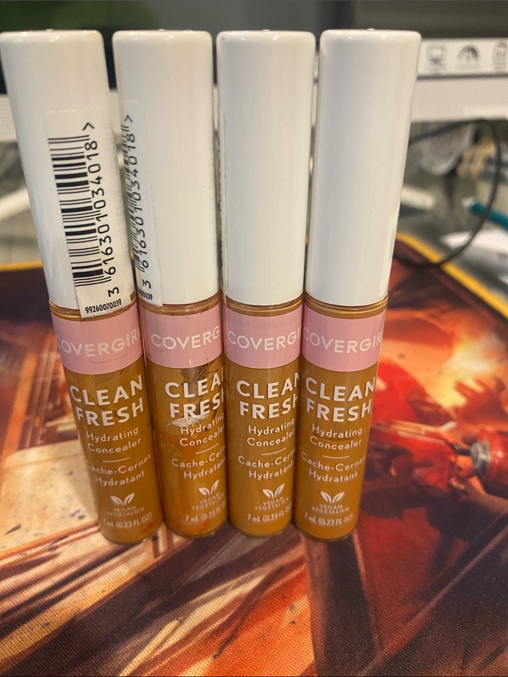 Bundle of (4) Covergirl Concealer New Without Box